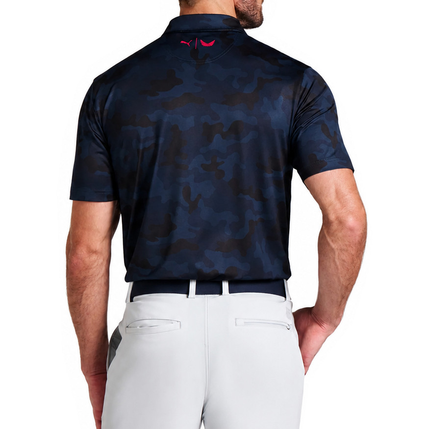 PUMA Men's X VA Volition Camo Polo Golf Shirt - GolfEtail.com