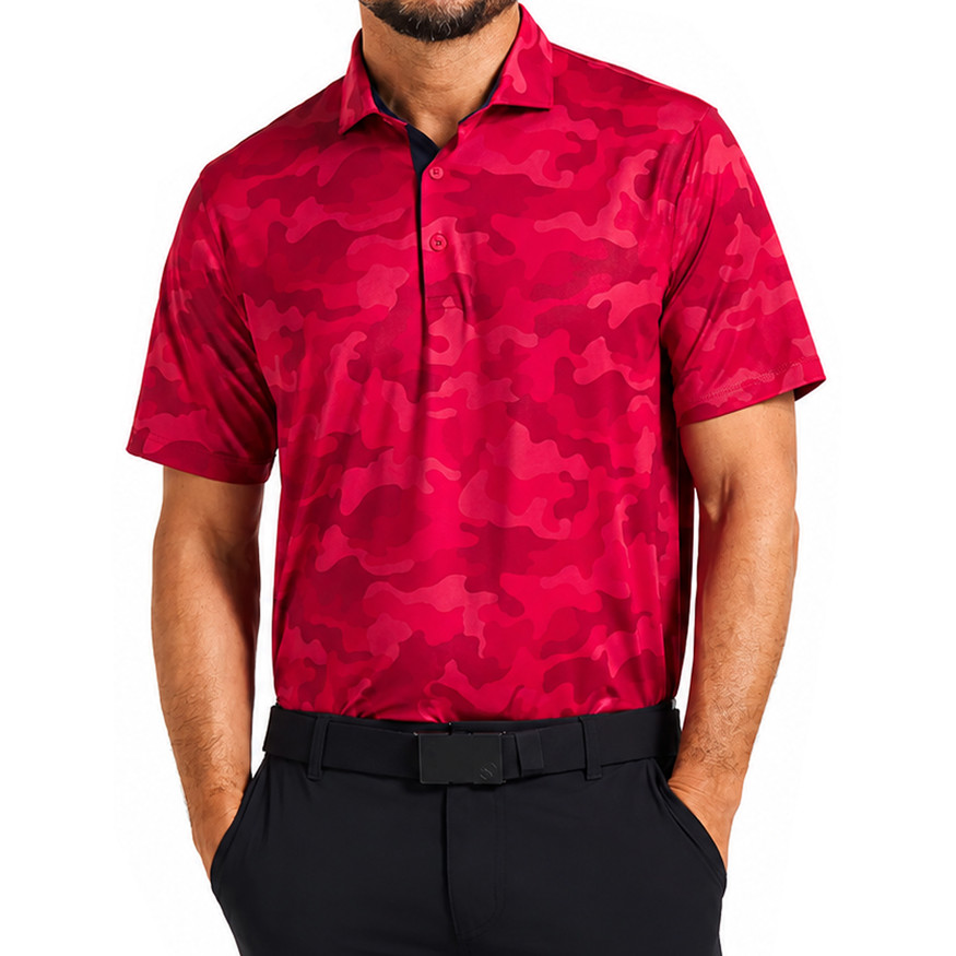 PUMA Men's X VA Volition Camo Polo Golf Shirt - GolfEtail.com