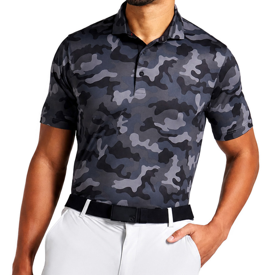 PUMA Men's X VA Volition Camo Polo Golf Shirt - GolfEtail.com