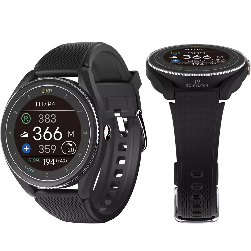 Voice Caddie T9 Golf GPS Watch with Green Undulation