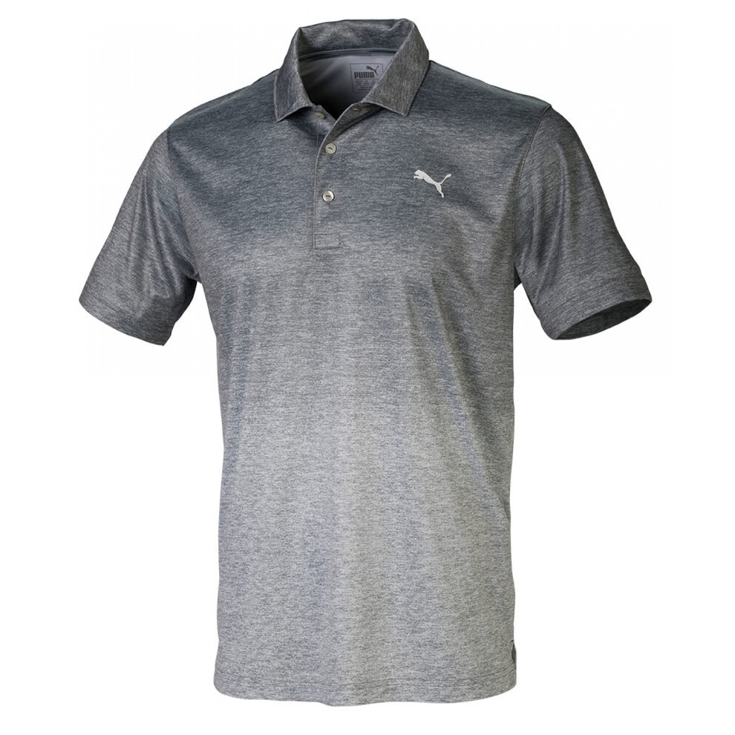 PUMA Heather Gradient Polo Golf Shirt 