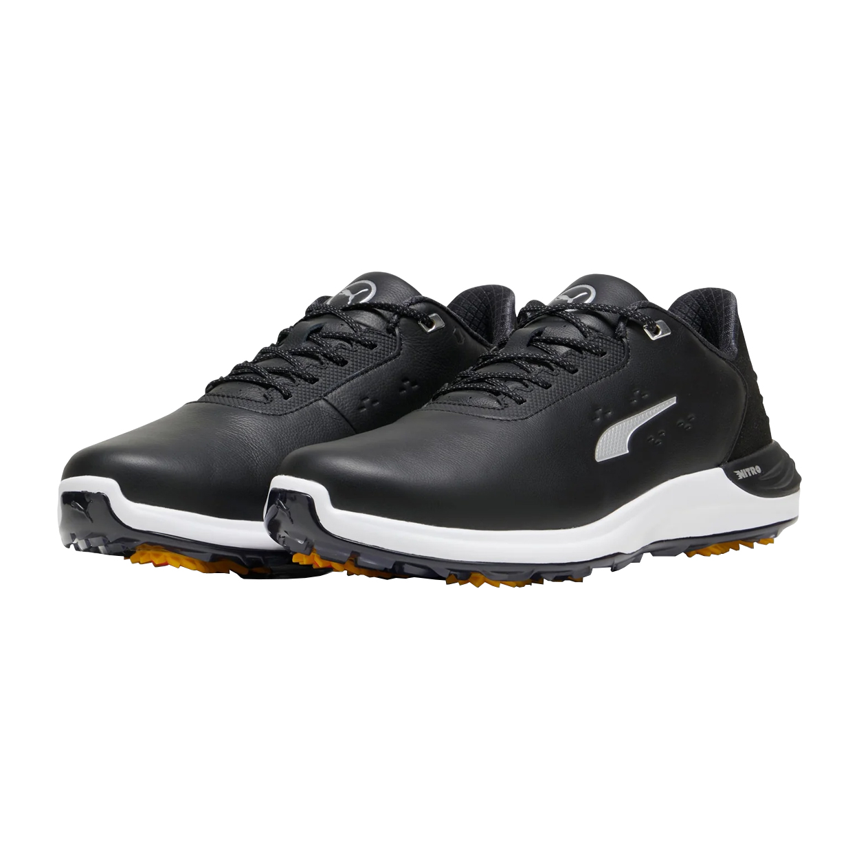 PUMA Men's Phantomcat NITRO Leather Waterproof Golf Shoes