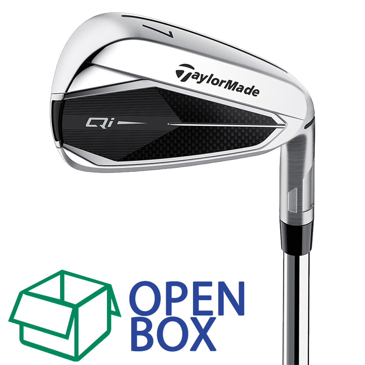 TaylorMade ゴルフバッグ ＆アイアンセット TaylorMade Golf Graphite Shaft Qi Iron Set (5-PW, AW) - Open Box