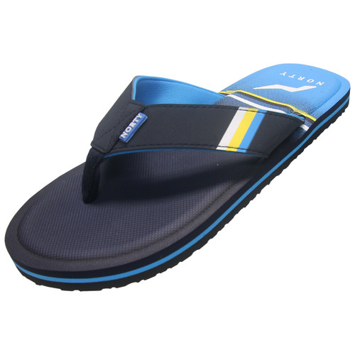 mens flip flops memory foam