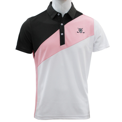 Chuco Golf Slanted Stripe Polo Shirt - GolfEtail.com
