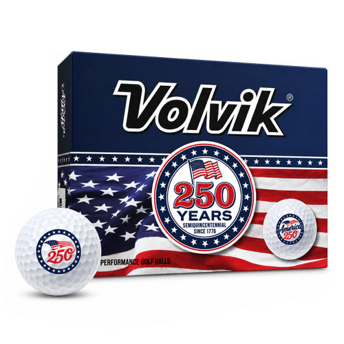 Volvik Power Soft USA 250 Golf Balls (12 Balls