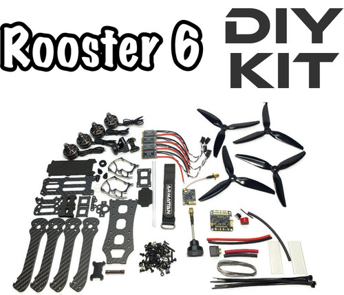 Armattan Rooster 6 + Underdog motors DIY Kit