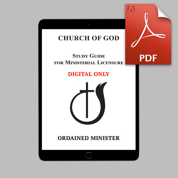 Ordained Minister (2025) DIGITAL Study Guide (PDF)