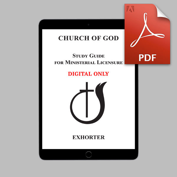 Exhorter (2025) DIGITAL Study Guide (PDF)