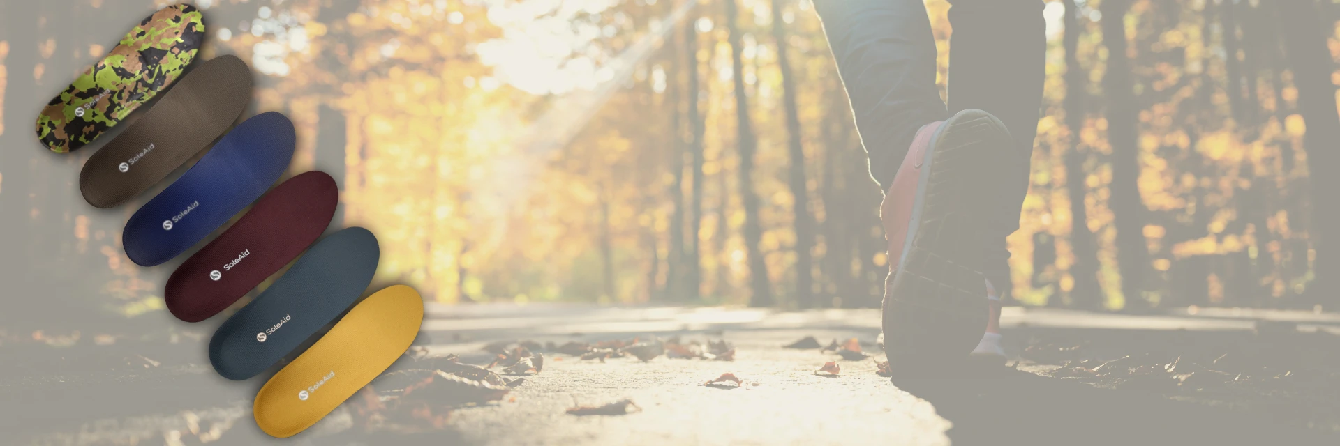 SoleAid Arch Support Insoles, Corrective Orthotics for Flat Feet &amp; Pronation Correction