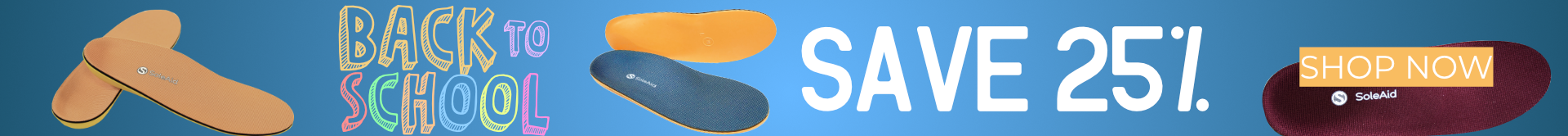 sales, insoles, back to school deal