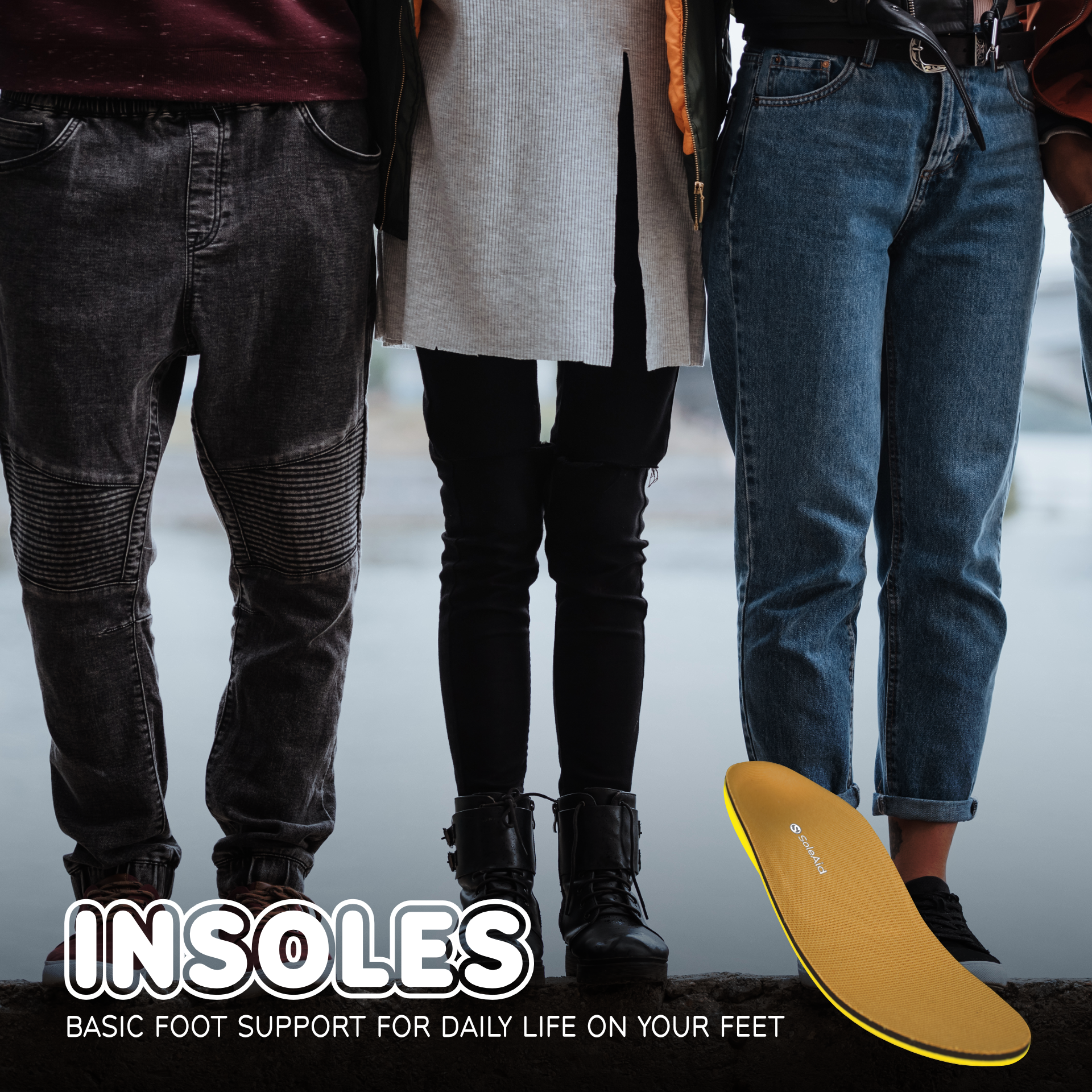 SoleAid Performance Insoles, foot support, orthotic inserts, insoles