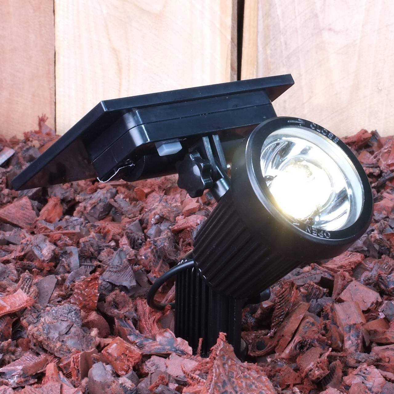 Solar Spot Light, Warm White - YardBright® Landscape Lighting