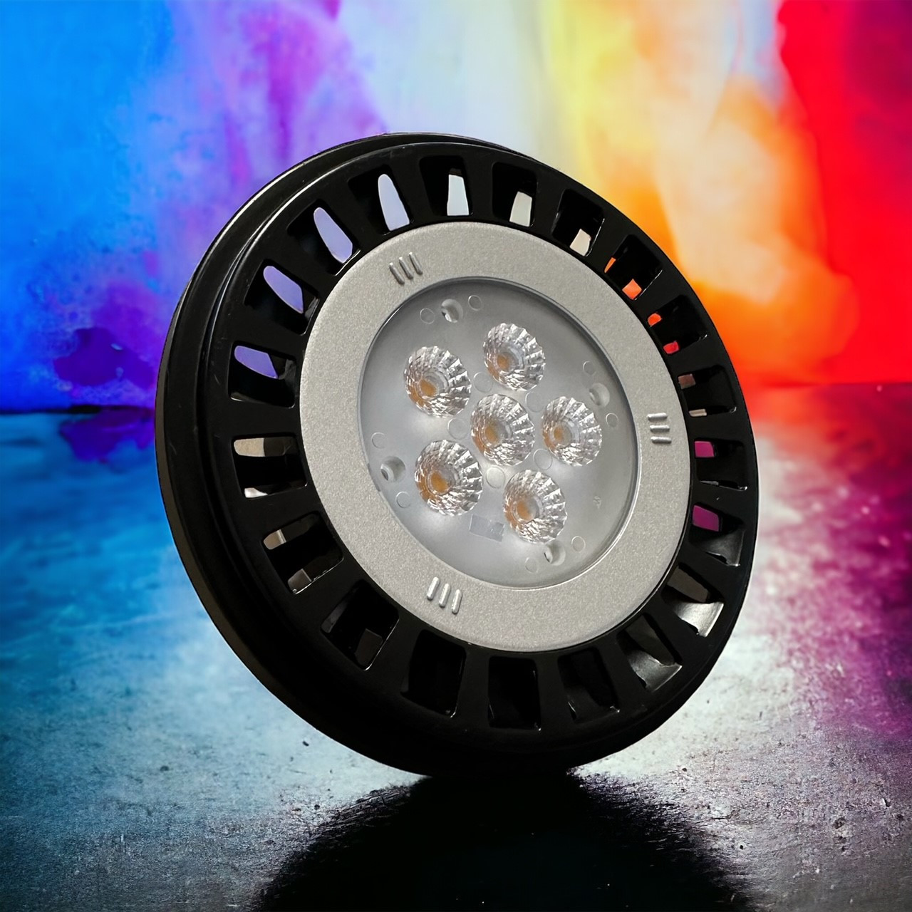 PAR36 10W, RGBW + 2200K-6000K White Led Color Selectable