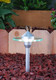 Modern Path Light in Silver Finish