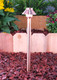 Premium Copper Slim Area Light In Raw Copper