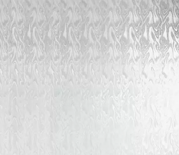 Folie autocolantă pentru sticlă, model translucid zig - zag