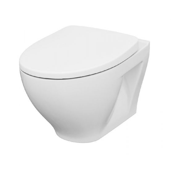 Set vas WC suspendat Moduo Clean ON + Capac cu închidere lentă K701-262