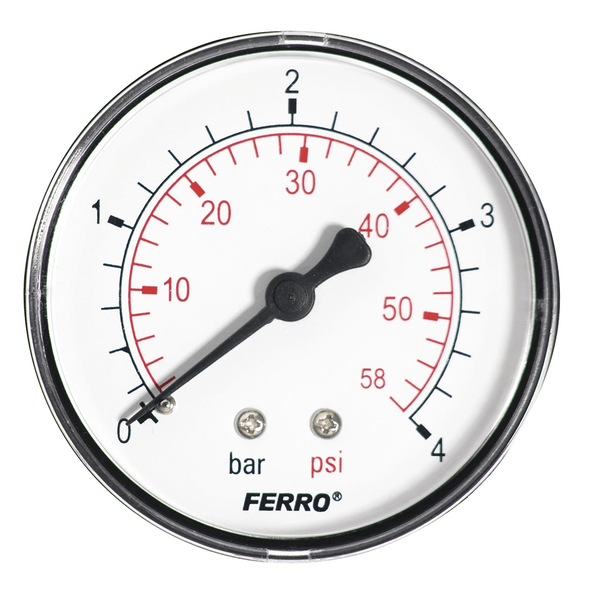 Manometru axial, M6304A Ferro