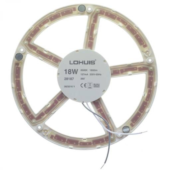 Modul LED circular, cu driver inclus, 18W, 220 mm