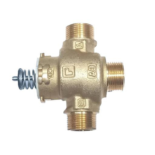 Vână cu 3 cai, deviatoare, 3/4", filet exterior, Honeywell