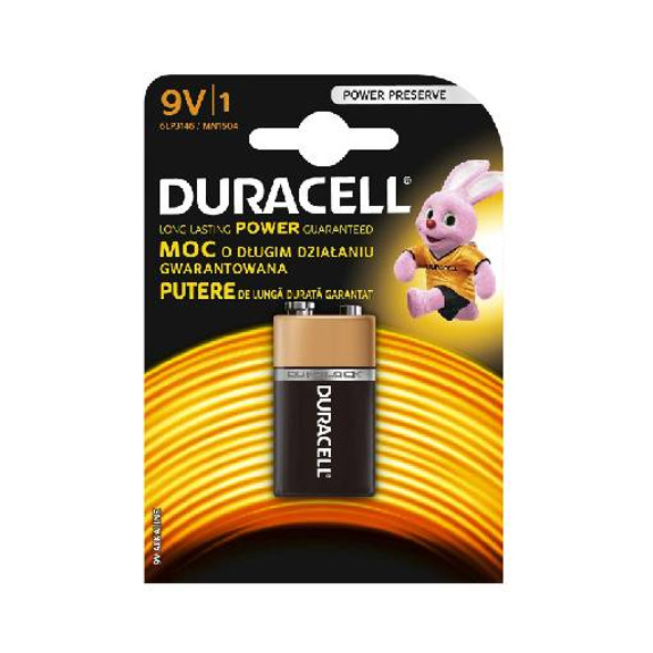 Baterie Duracell Basic, 9V