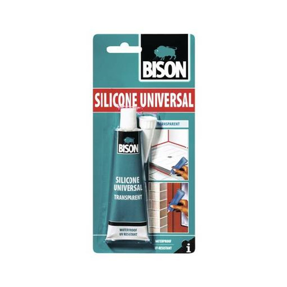 Silicon universal Bison, Alb, 60 ml