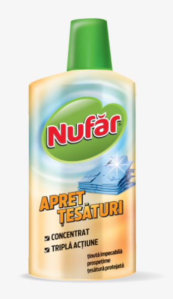 Apret pentru țesături, Nufăr