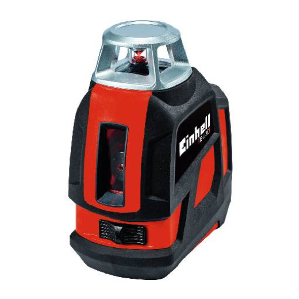 Nivelă cu laser rotativă Einhell TE-LL 360, rază acțiune 20 m, precizie 0.4 mm/m, linie orizontală 360°, autonivelare, posibilitate utilizare cu trepied