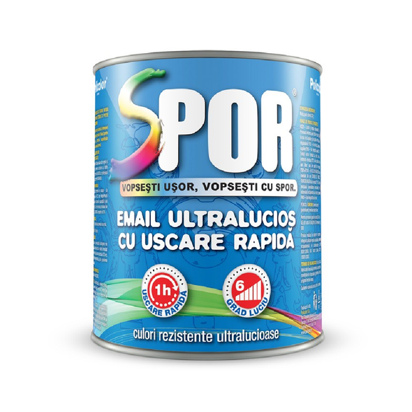 Pachet Email cu uscare rapidă 0,75 l + Diluant 0, 2 l