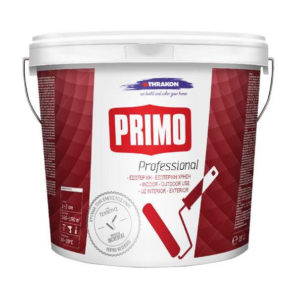 Vopsea lavabilă Primo Professional, aditivată cu răşini acrilice