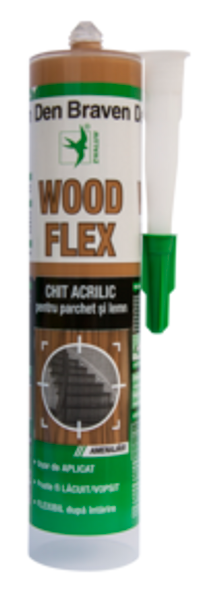 Chit pentru parchet, Woodflex, 280 ml, Den Braven