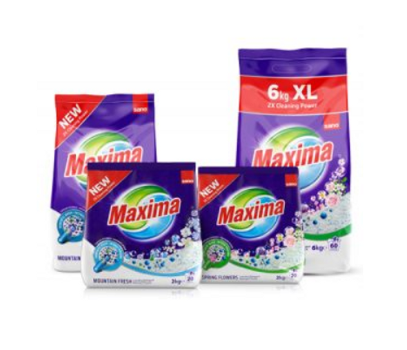 Detergent pudră, 2 kg, Sano Maxima