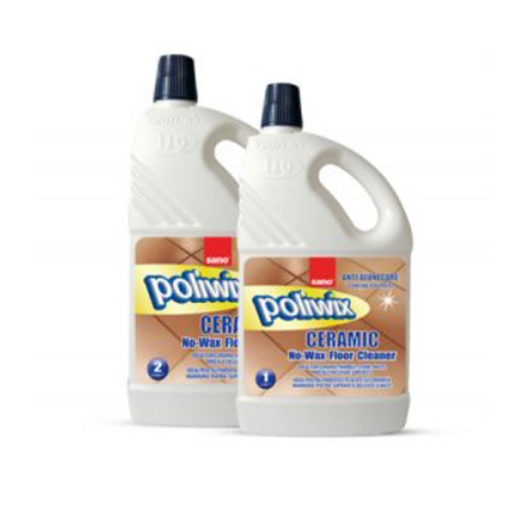 Detergent pentru pardoseli ceramice, 2 l, Sano Poliwix