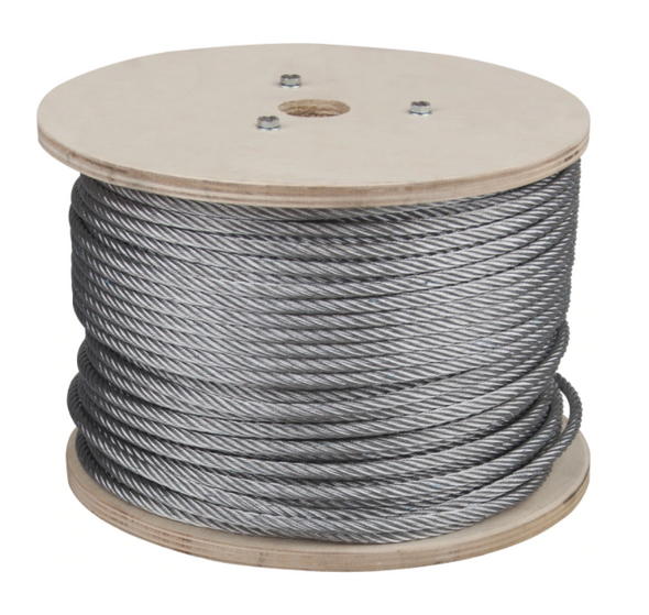 Cablu oțel zincat, 6 mm, plastifiat, Cotraco