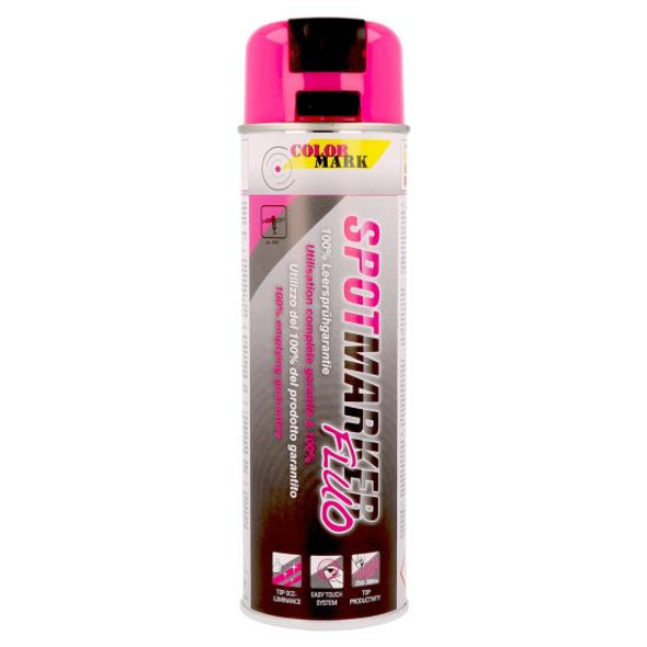 Spray fluorescent pentru marcaje industriale, 500 ml, Color Mark