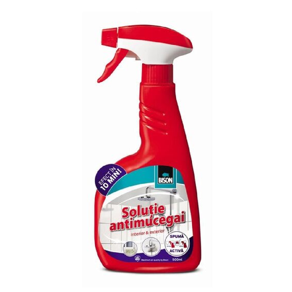 Soluţie antimucegai cu clor, cu pulverizator, 500 ml