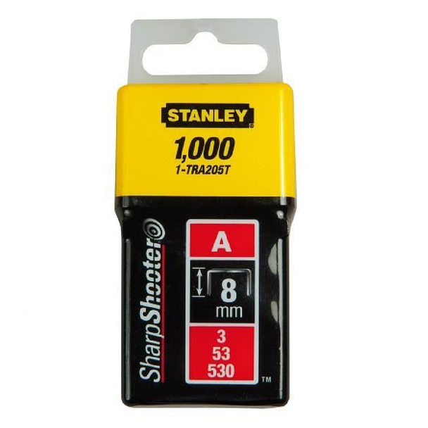 Pachet 1000 capse tapițerie Tip A, Stanley SharpShooter