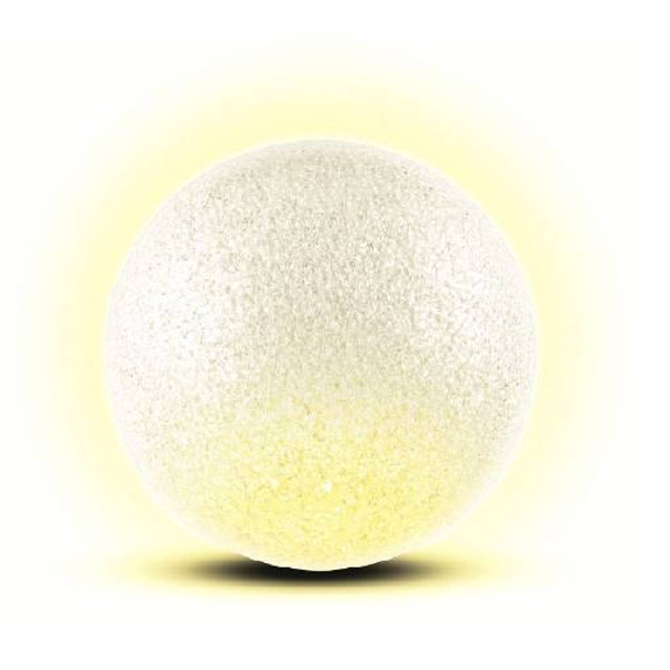 Decor glob EVA, 2 buc LED, lumină albă caldă