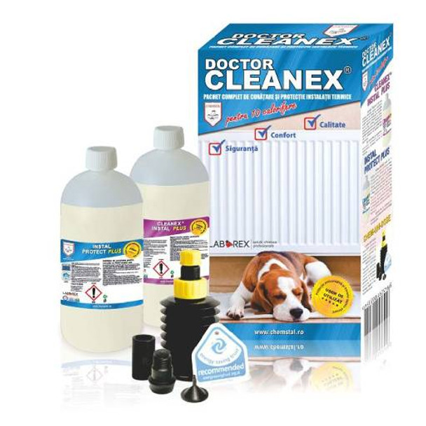 Pachet curățare și protecție instalații termice, Doctor Cleanex