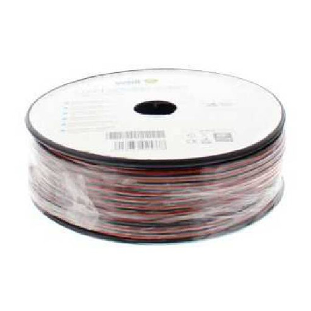 Cablu difuzor roșu/negru, 2 x 0.5 mmp