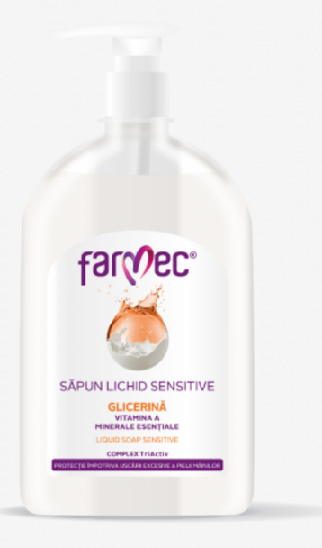 Săpun Lichid Sensitive Glicerină, 500 ml