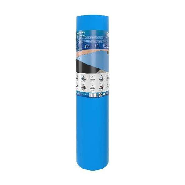 Folie PEE, grosime 3 mm, albastră, 1000 mm x 12.5 m, 12.5 mp/rolă