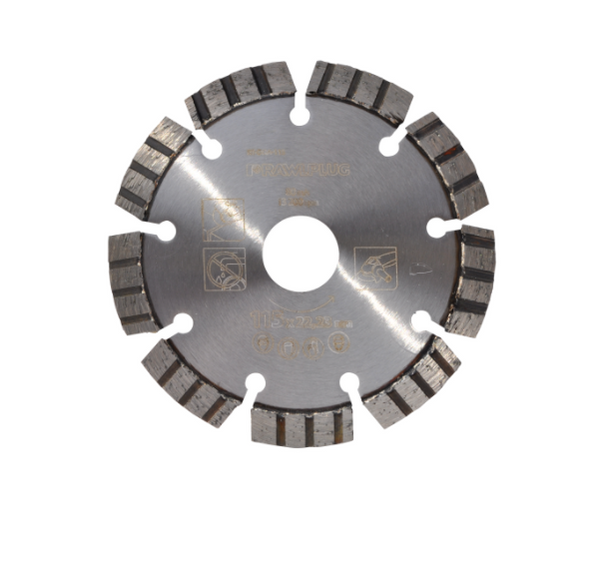 Disc diamantat Turbo premium pentru tăiere în beton armat și alte materiale dure