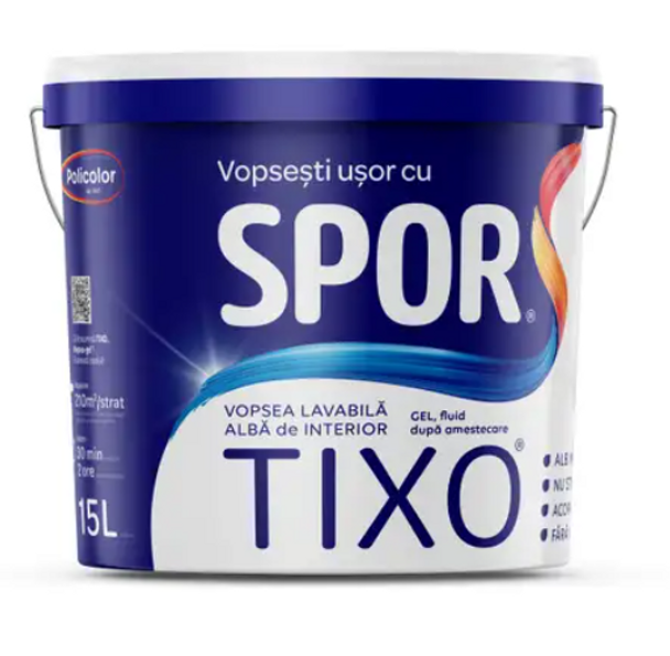 Spor Tixo - Vopsea lavabilă de interior