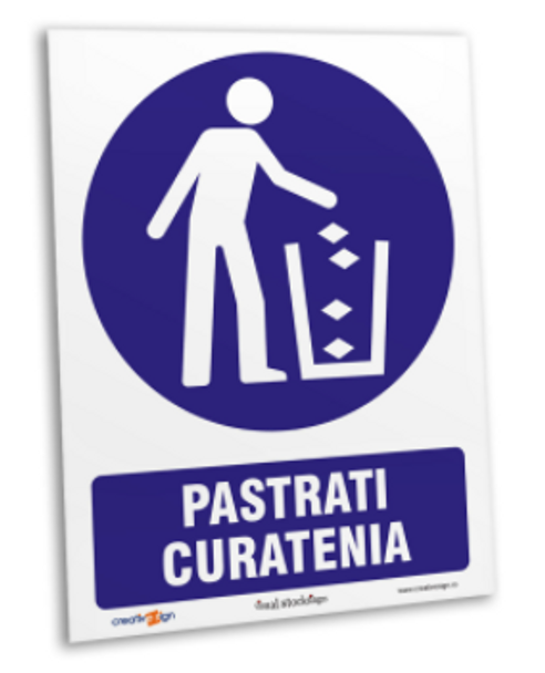 Indicator păstrați curățenia