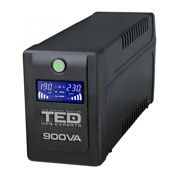 Sursă neintreruptibilă TED UPS EXPERT 900VA/500W
