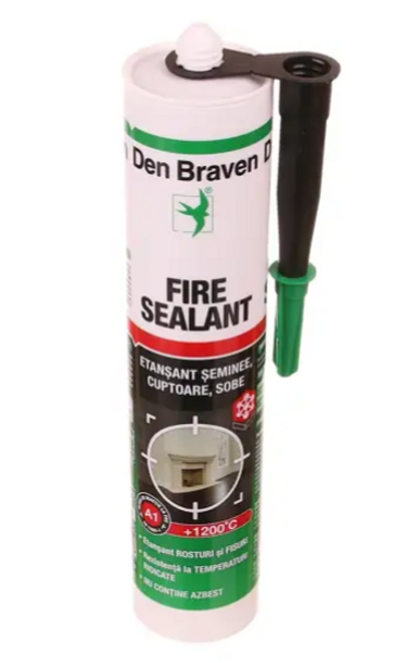 Mortar refractar, 1200°C, 280 ml, Den Braven