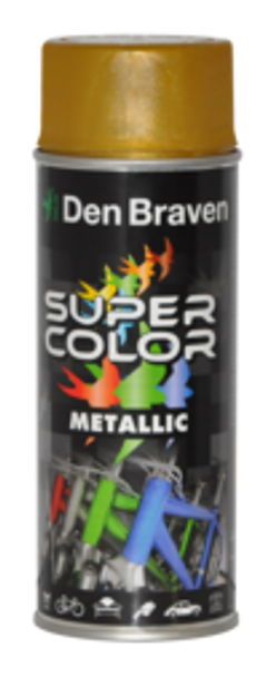 Spray retuș vopsea decorativă efect metalic, 400 ml, Den Braven