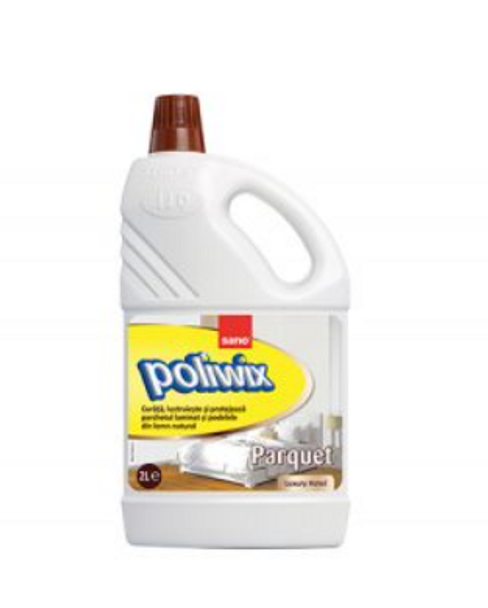 Detergent pentru podele și parchet din lemn natural, 2 l, Sano Poliwix